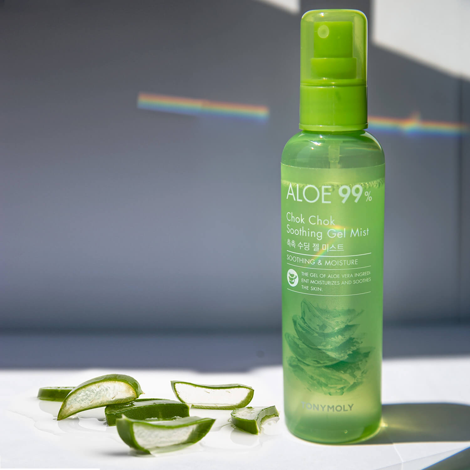 ALOE 99% CHOCK CHOCK SHOTING GEL MIST (BRUMA FACIAL HIDRATANTE Y REFRESCANTE DE ALOE)